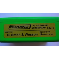 Redding Carbide 3-Die Set 40 S&W