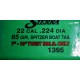 Sierra GameKing Bullets 22 Caliber (224 Diameter) 65 Grain Spitzer Boat Tail Box of 100