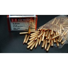 Hornady ELD Match Bullets 264 Caliber, 6.5mm (264 Diameter) 147 Grain Polymer Tip Boat Tail