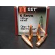 Hornady SST Bullets 264 Caliber, 6.5mm (264 Diameter) 123 Grain InterLock Polymer Tip Spitzer Boat Tail