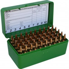 Бокс для патронов  MTM Flip-Top Ammo Box 7.62х54, 300 Winchester Magnum, 375 H&H Magnum 50-Round Plastic