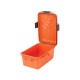 MTM Ammo Travel-Survivor Dry Box 10" x 7" x 5" Коробка водонепроницаемая для хранения и переноски документов, наборов выживания и электроники, плавающая, Оранжевая