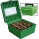 MTM Deluxe Flip-Top Ammo Box with Handle 7mm Winchester Short Magnum (WSM) to 470 Capstick 100-Round Plastic